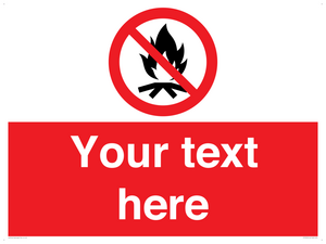 Custom prohibition No campfire